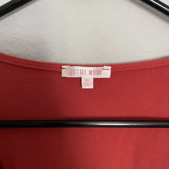 LOTTIE MOSS for PacSun Peasant Crop Top Size XS - Picture 4 of 6